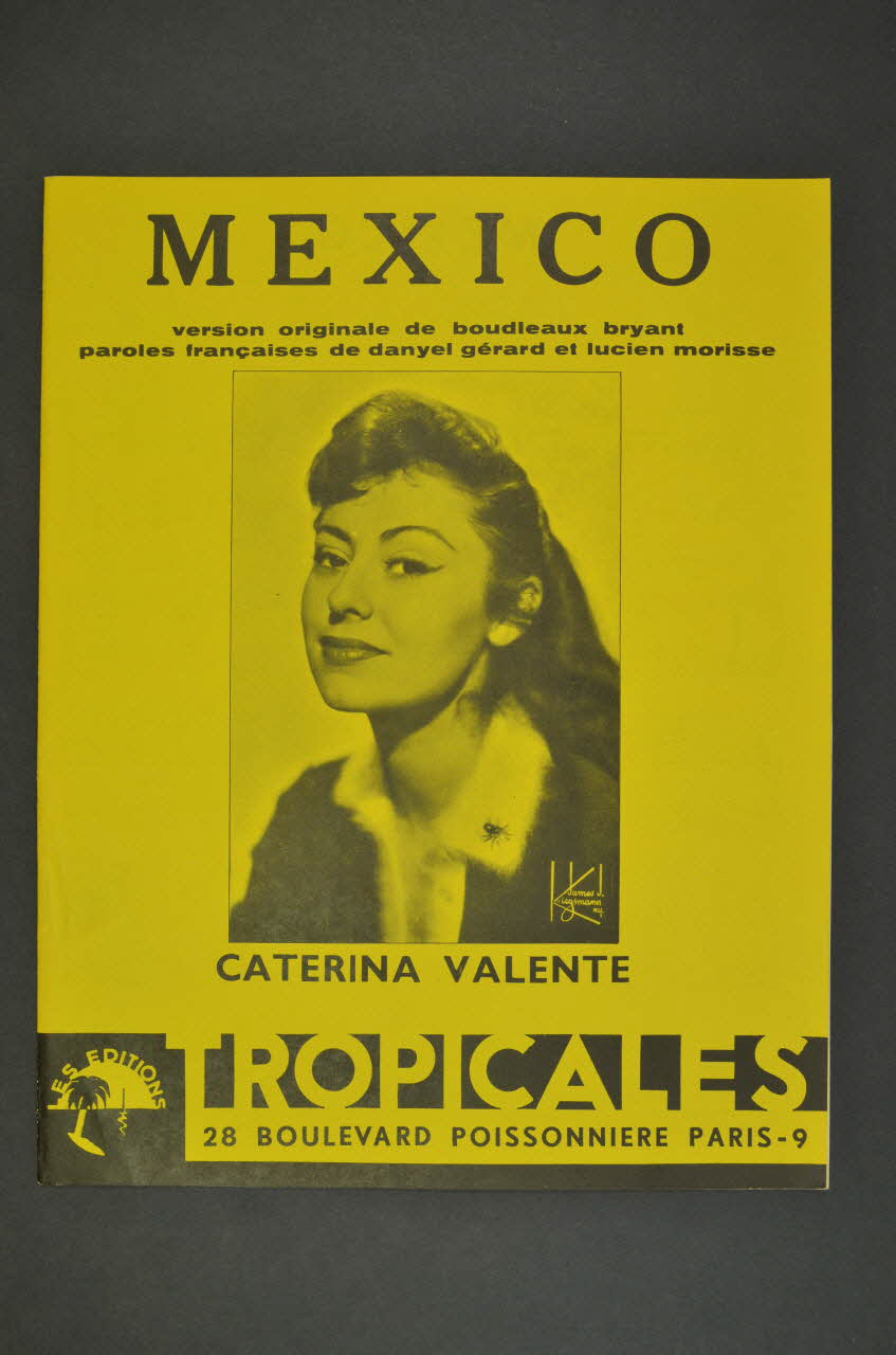 partition de musique petit format 1969.88.547 Photo Mucem