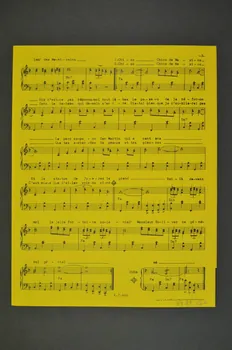 partition de musique petit format 1969.88.547 Photo Mucem