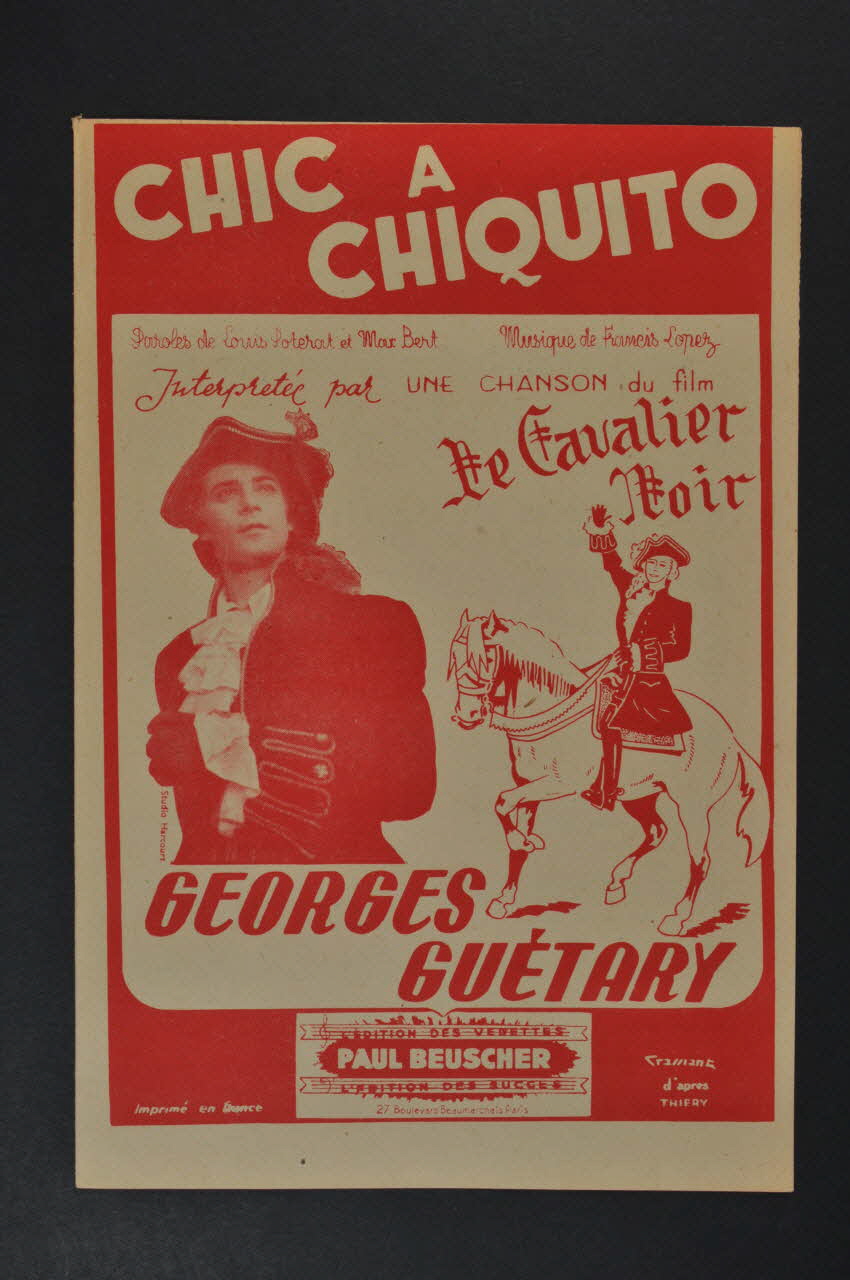 partition de musique petit format 1969.88.55 Photo Mucem