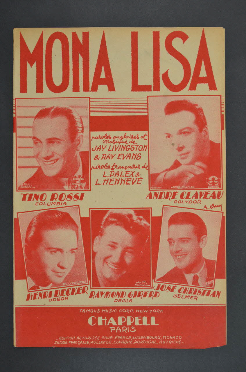 chanson petit format 1969.88.554 Photo Mucem