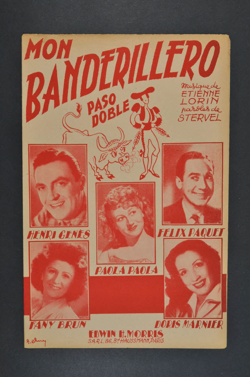 partition de musique petit format 1969.88.556 Photo Mucem