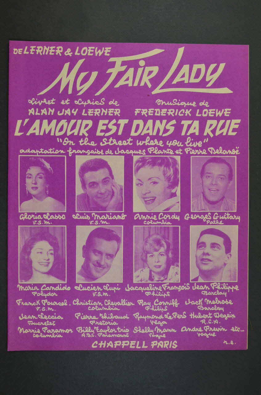 chanson petit format 1969.88.566 Photo Mucem