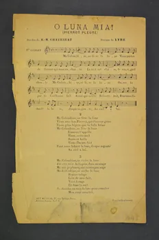 chanson petit format 1971.33.48 Photo Mucem