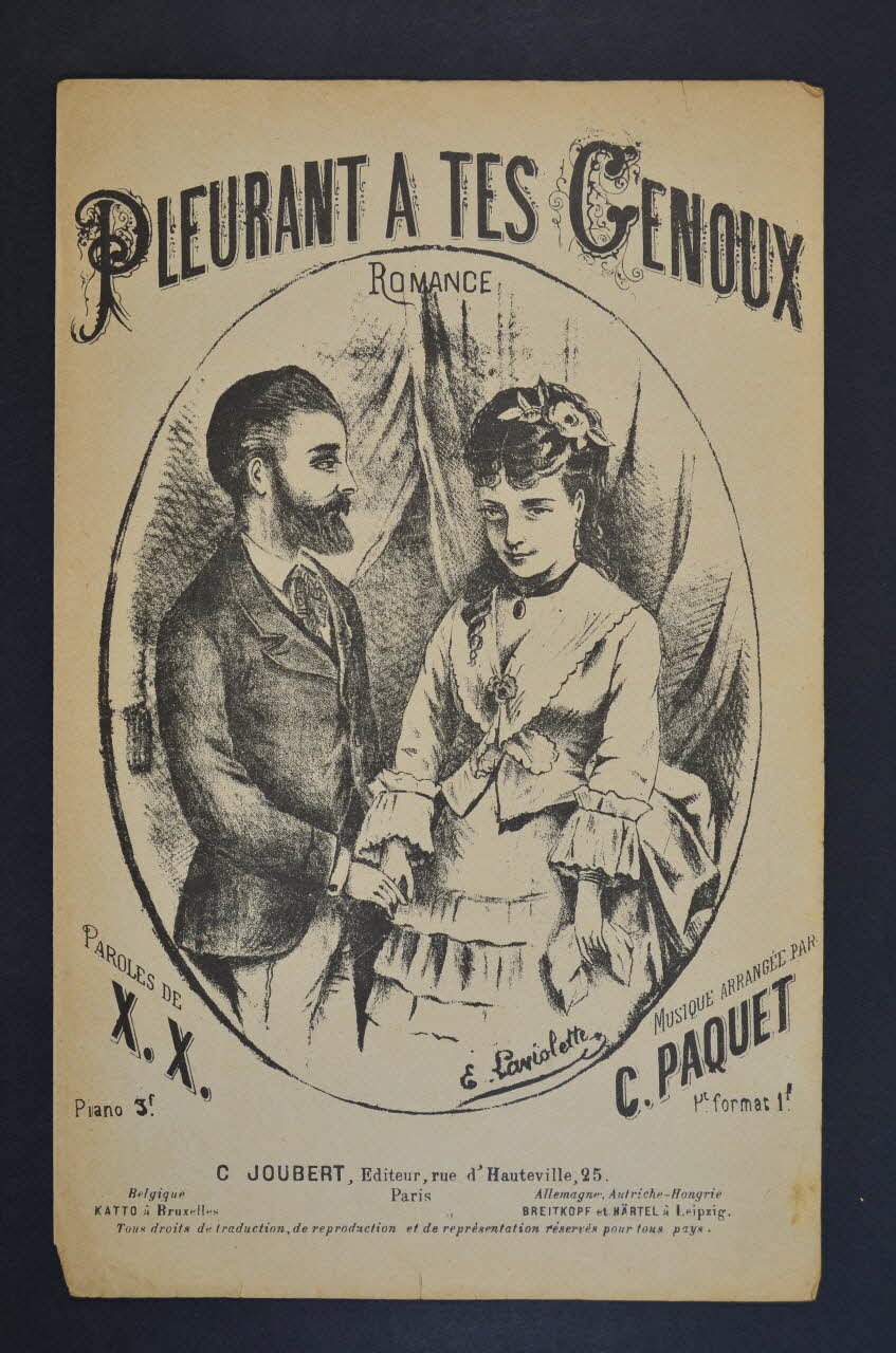 chanson petit format 1971.33.50 Photo Mucem