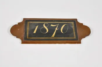 plaque 1870 1970.96.1.6 Photo Mucem