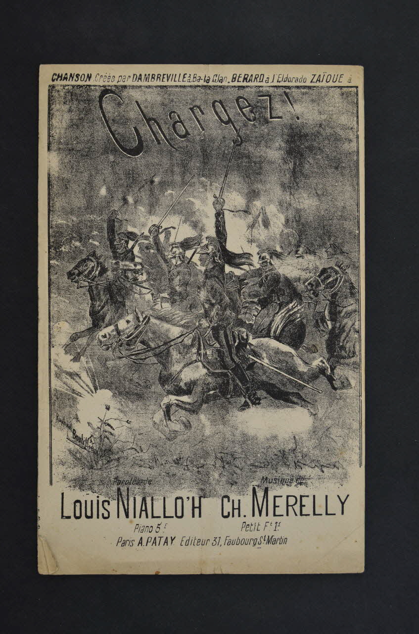 chanson petit format 1971.33.59 Photo Mucem