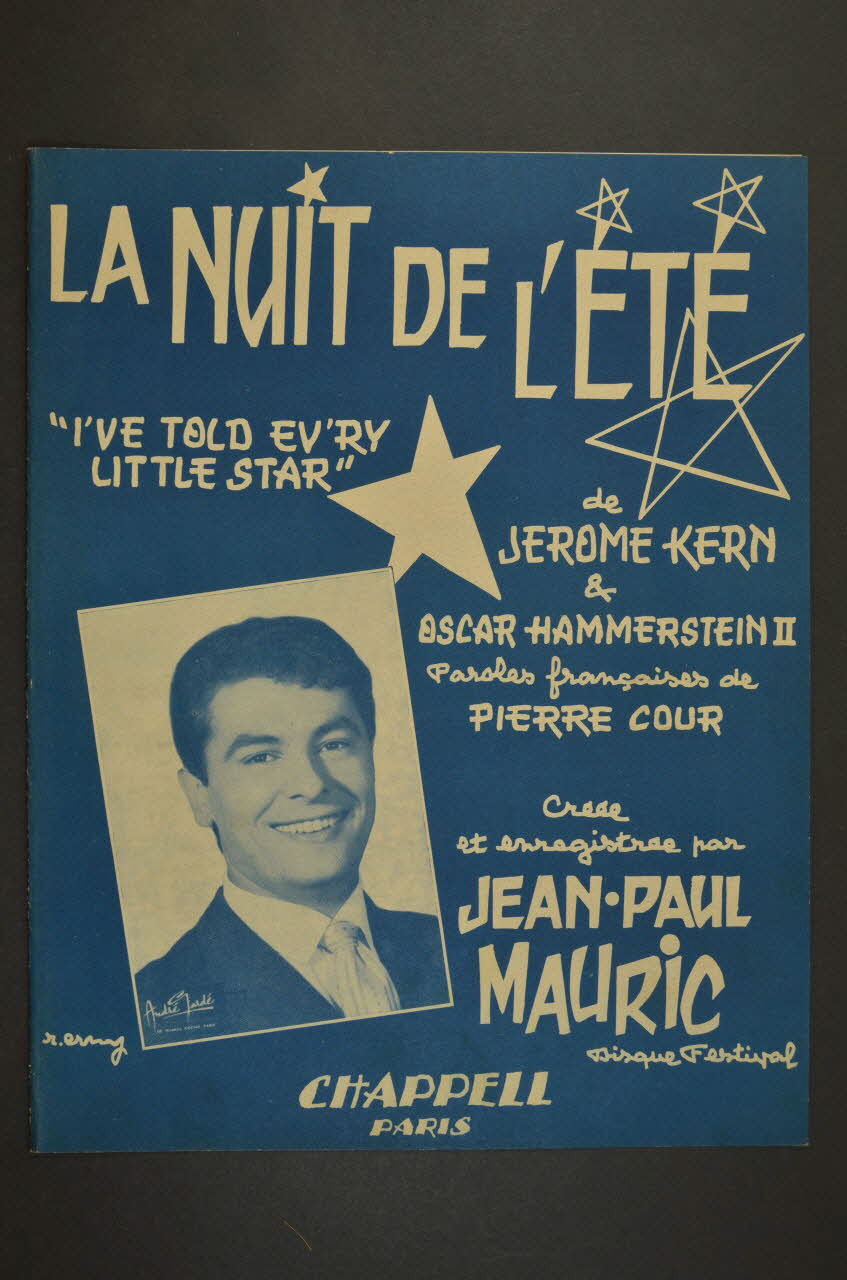 chanson petit format 1969.88.579 Photo Mucem