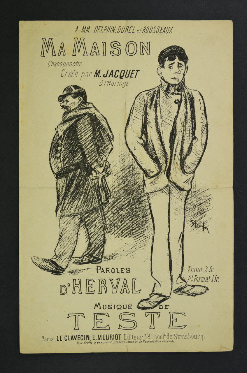 chanson petit format 1971.33.63 Photo Mucem