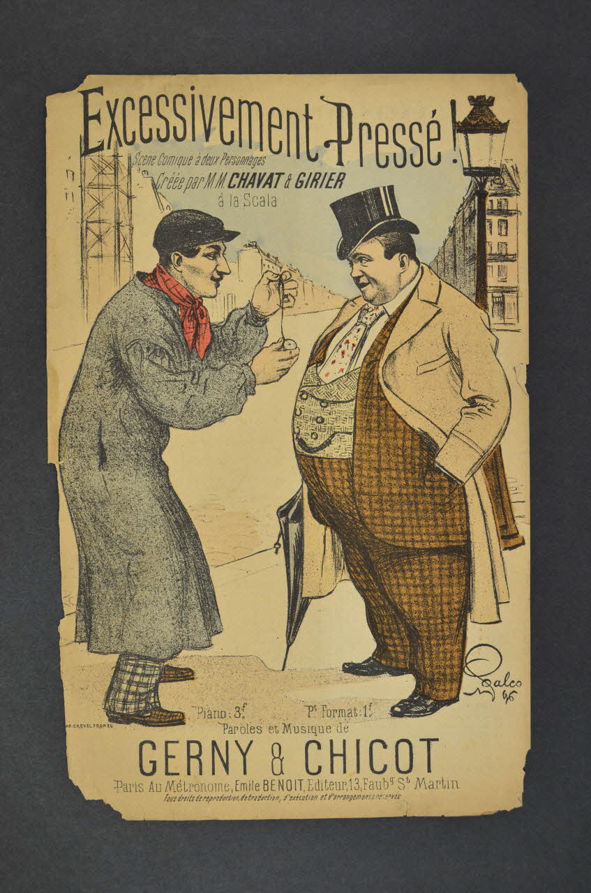 chanson petit format 1971.33.69 Photo Mucem