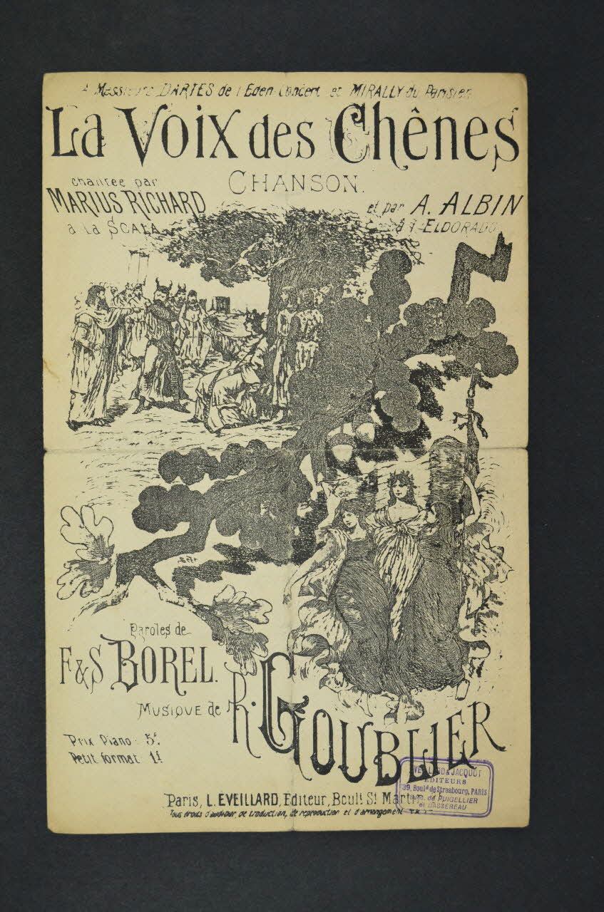 chanson petit format 1971.33.75 Photo Mucem