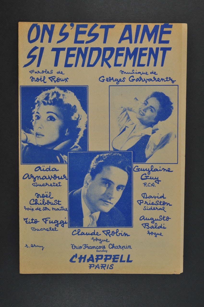 partition de musique petit format 1969.88.592 Photo Mucem