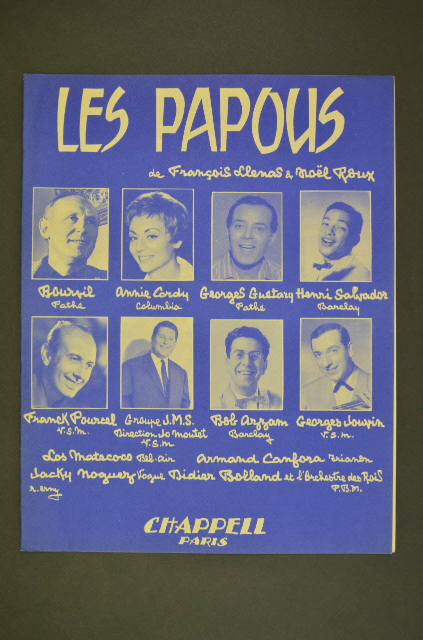 partition de musique petit format 1969.88.598 Photo Mucem