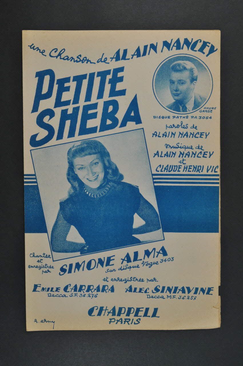 partition de musique petit format 1969.88.609 Photo Mucem