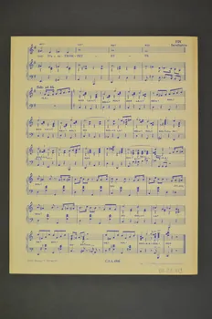 partition de musique petit format 1969.88.619 Photo Mucem