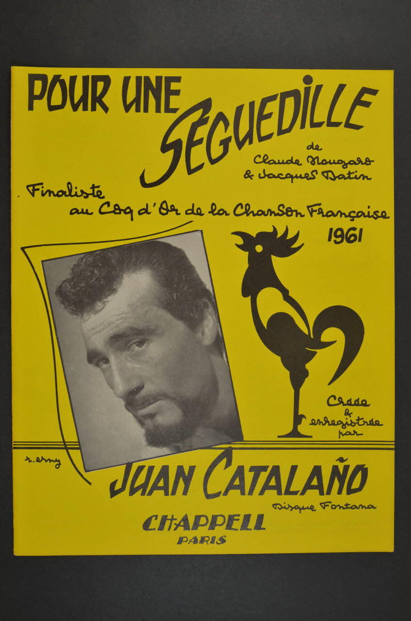 chanson petit format 1969.88.623 Photo Mucem