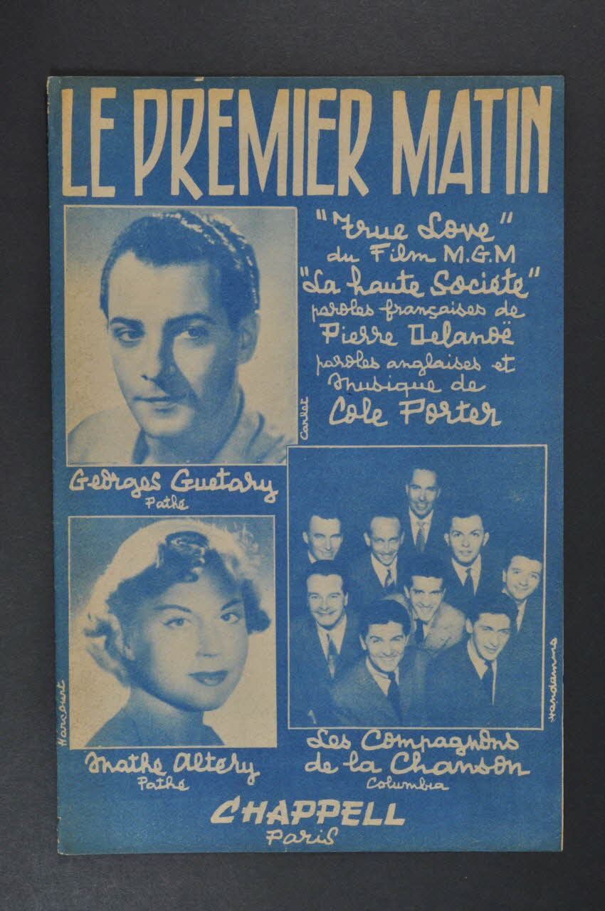 partition de musique petit format 1969.88.626 Photo Mucem