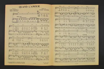 chanson petit format 1969.88.635 Photo Mucem