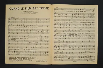 partition de musique petit format 1969.88.636 Photo Mucem
