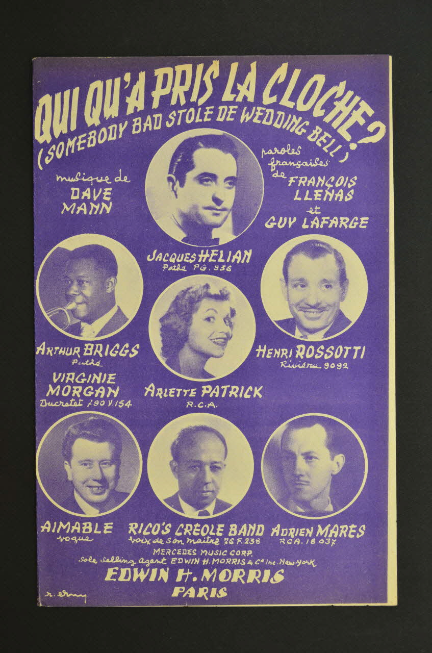 chanson petit format 1969.88.640 Photo Mucem