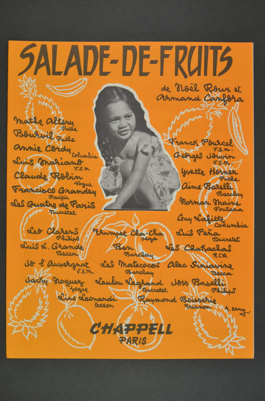 partition de musique petit format 1969.88.653 Photo Mucem