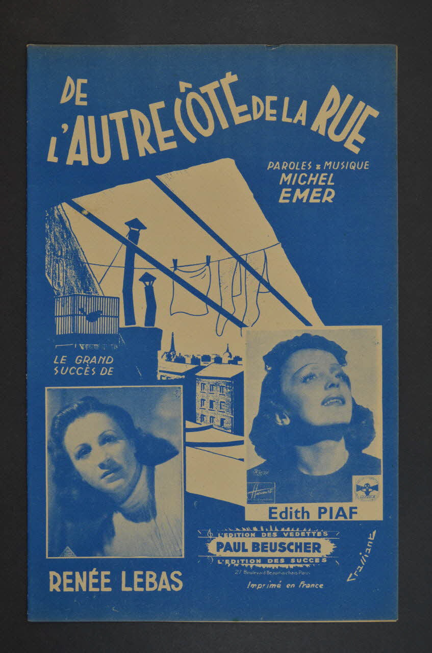 chanson petit format 1969.88.66 Photo Mucem