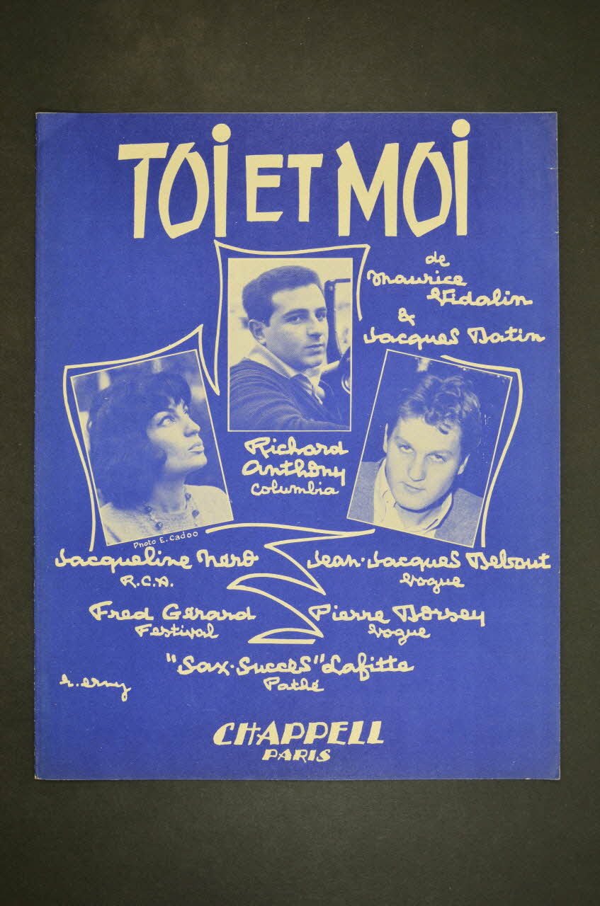 chanson petit format 1969.88.678 Photo Mucem