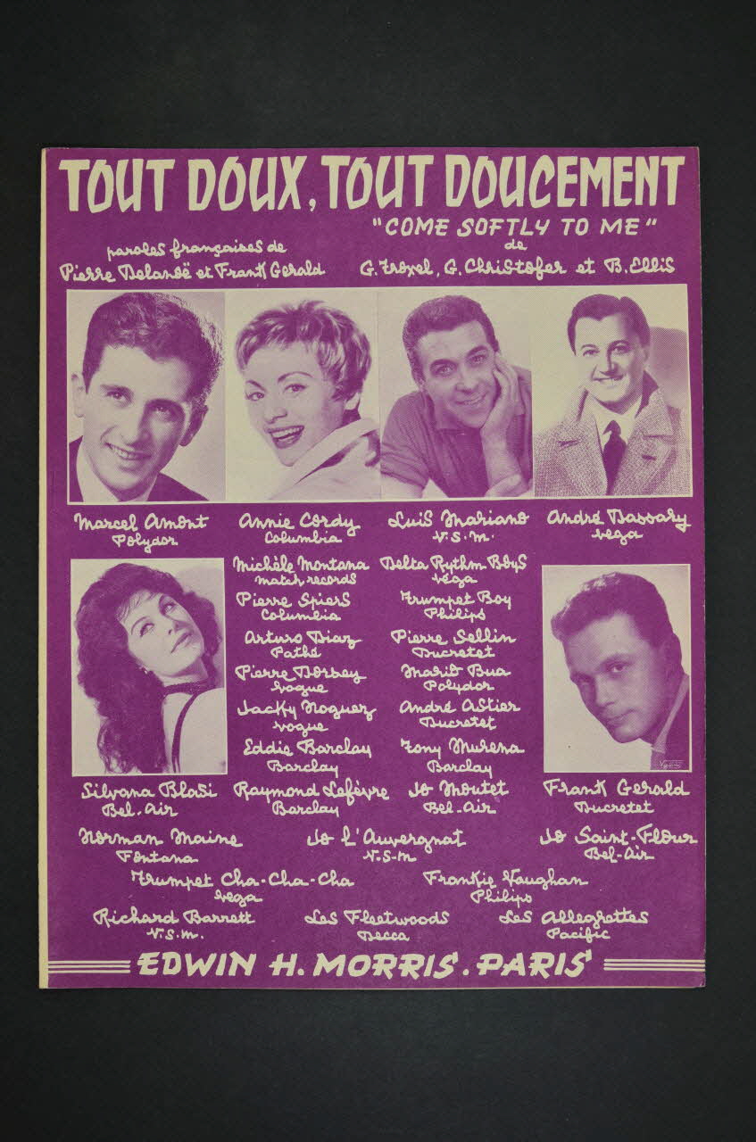 partition de musique petit format 1969.88.684 Photo Mucem