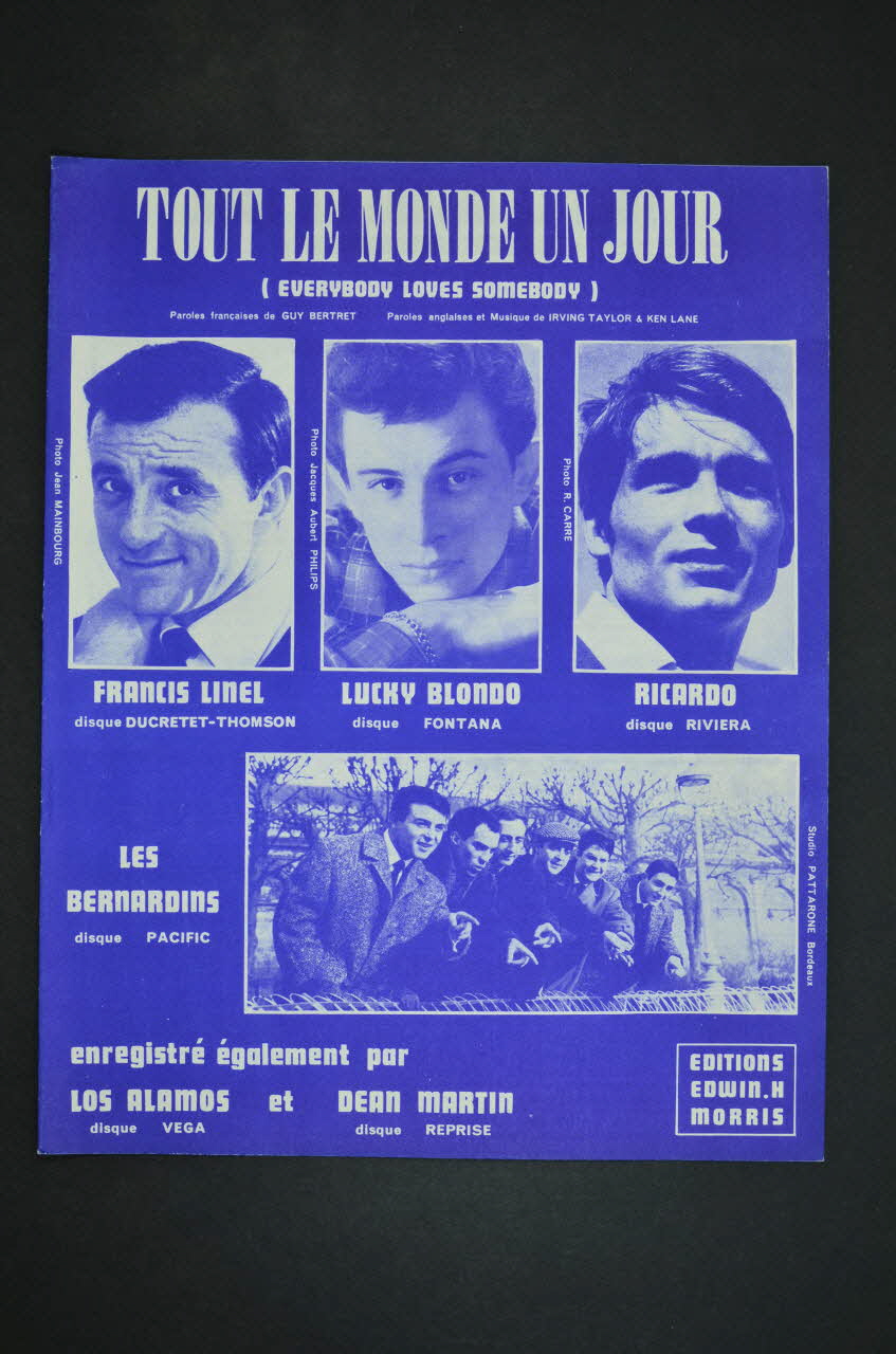 partition de musique petit format 1969.88.687 Photo Mucem