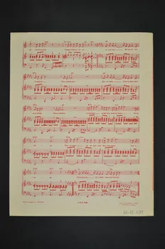 partition de musique petit format 1969.88.689 Photo Mucem