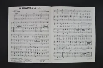 partition de musique petit format 1969.88.693 Photo Mucem
