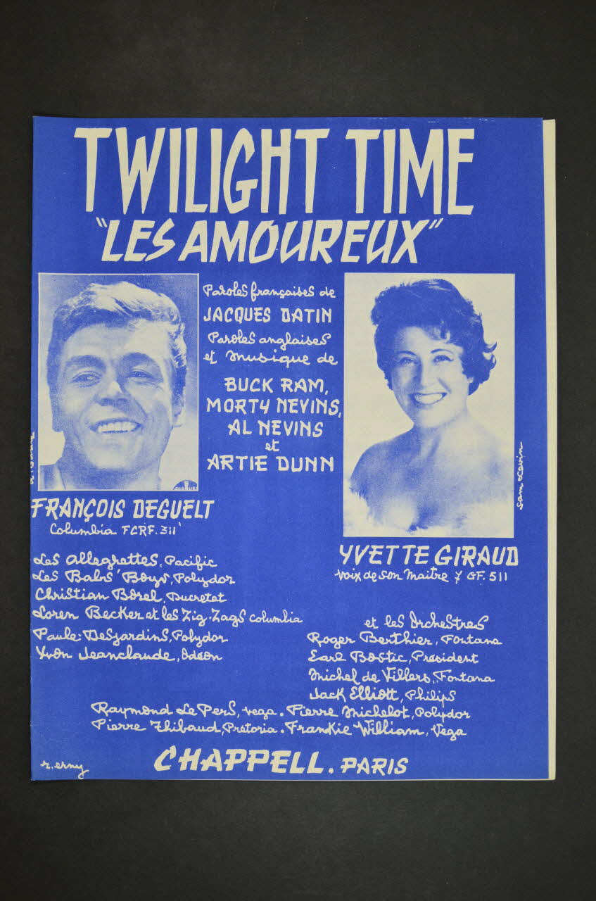 partition de musique petit format 1969.88.695 Photo Mucem