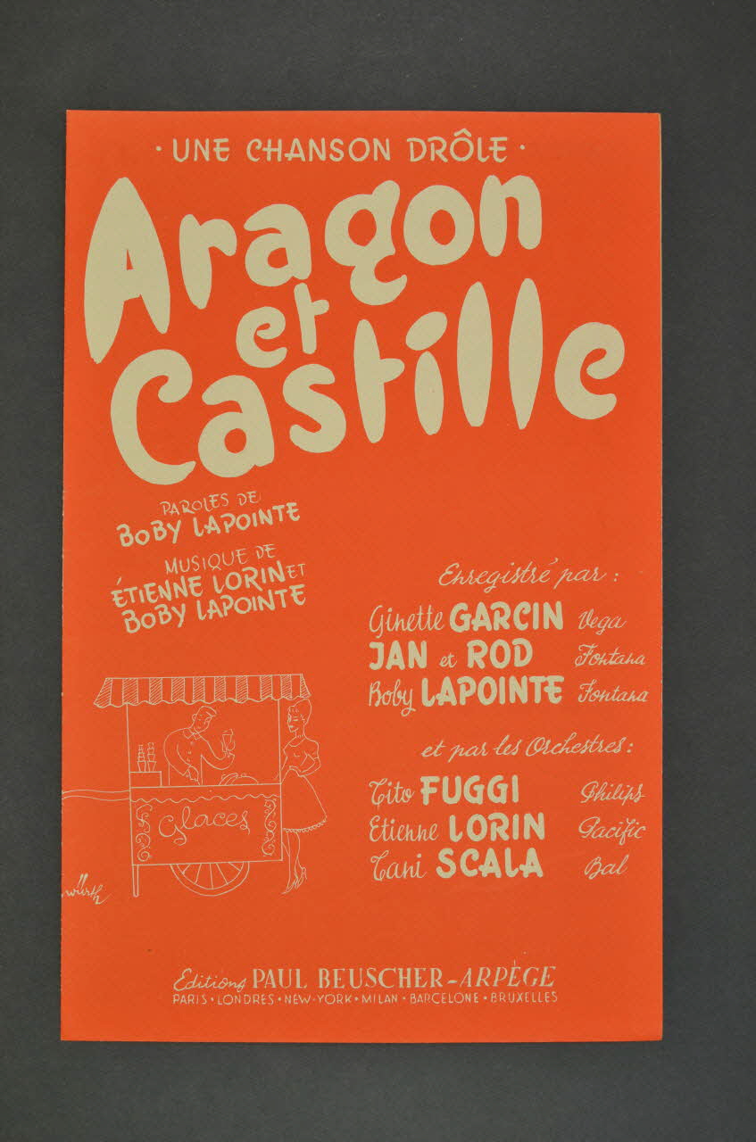 partition de musique petit format 1969.88.7 Photo Mucem