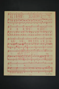 partition de musique petit format 1969.88.701 Photo Mucem