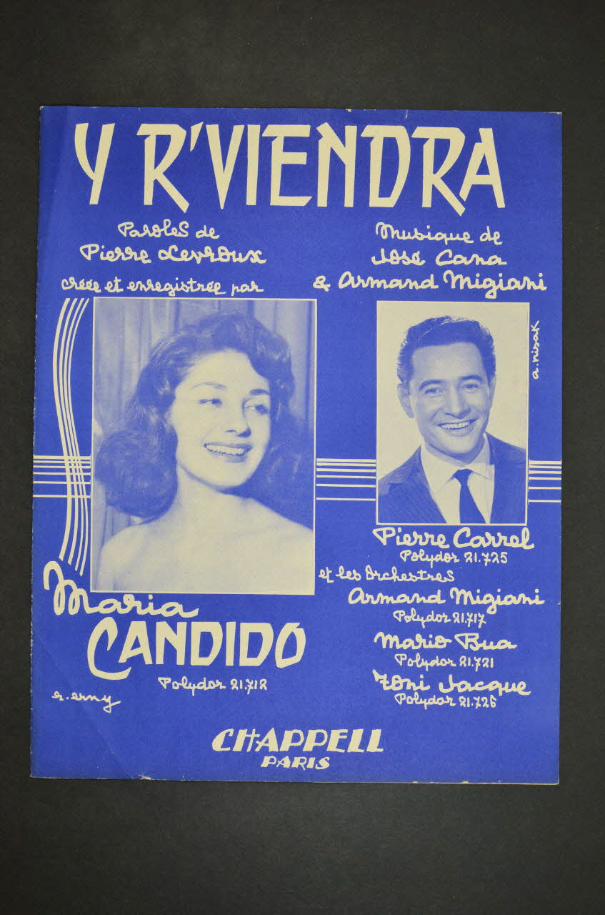 partition de musique petit format 1969.88.707 Photo Mucem