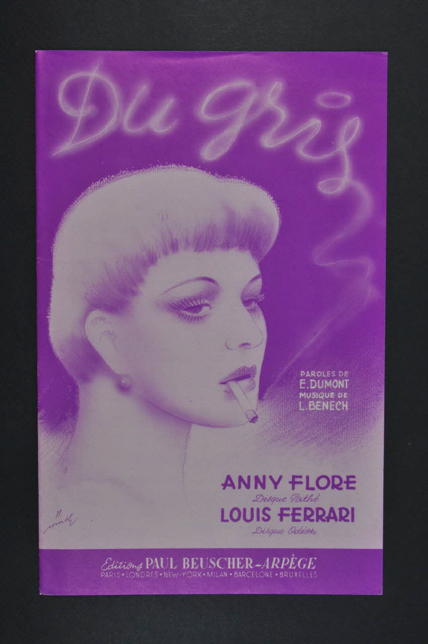 chanson petit format 1969.88.73 Photo Mucem