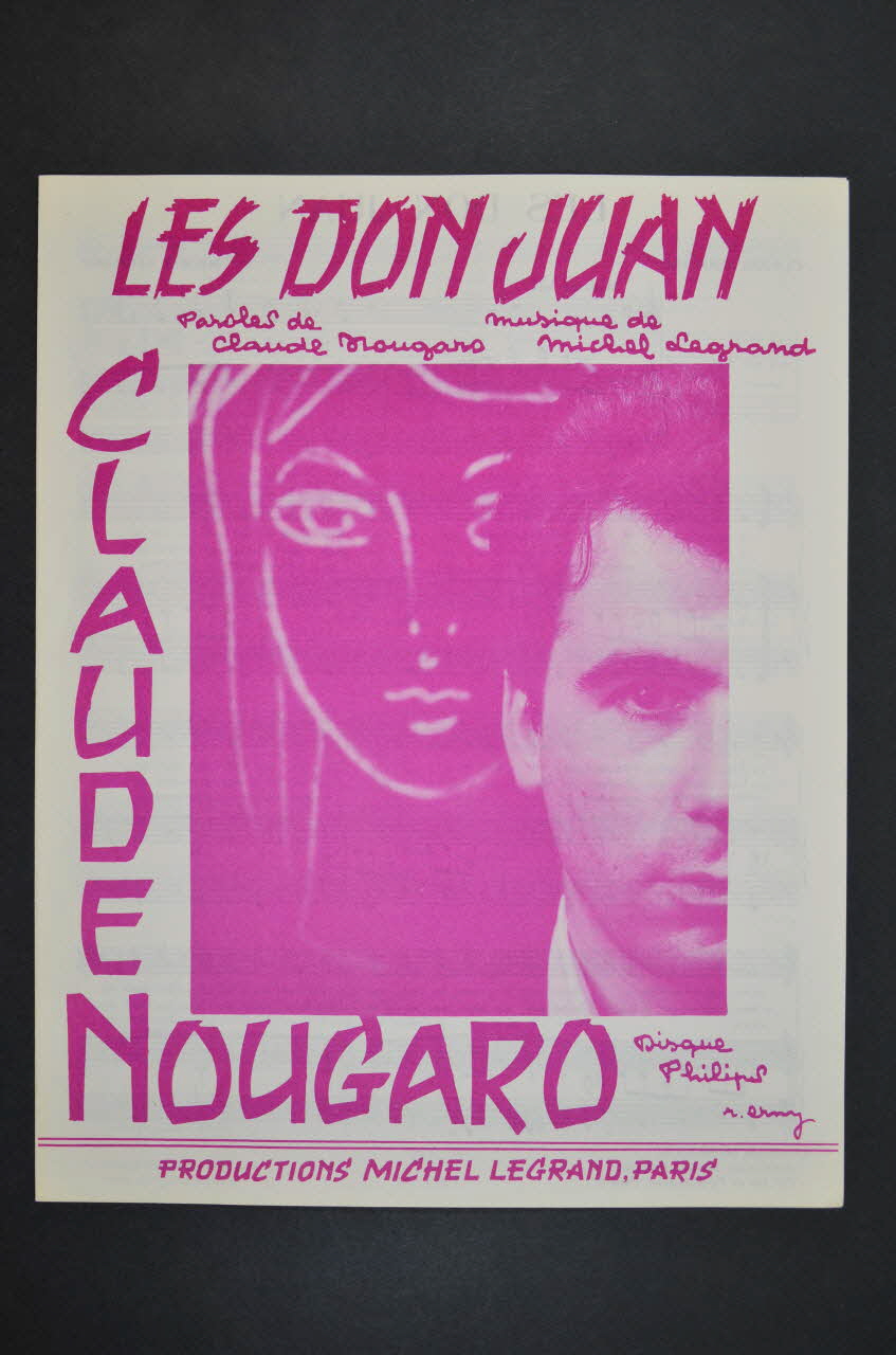 chanson petit format 1969.88.730 Photo Mucem