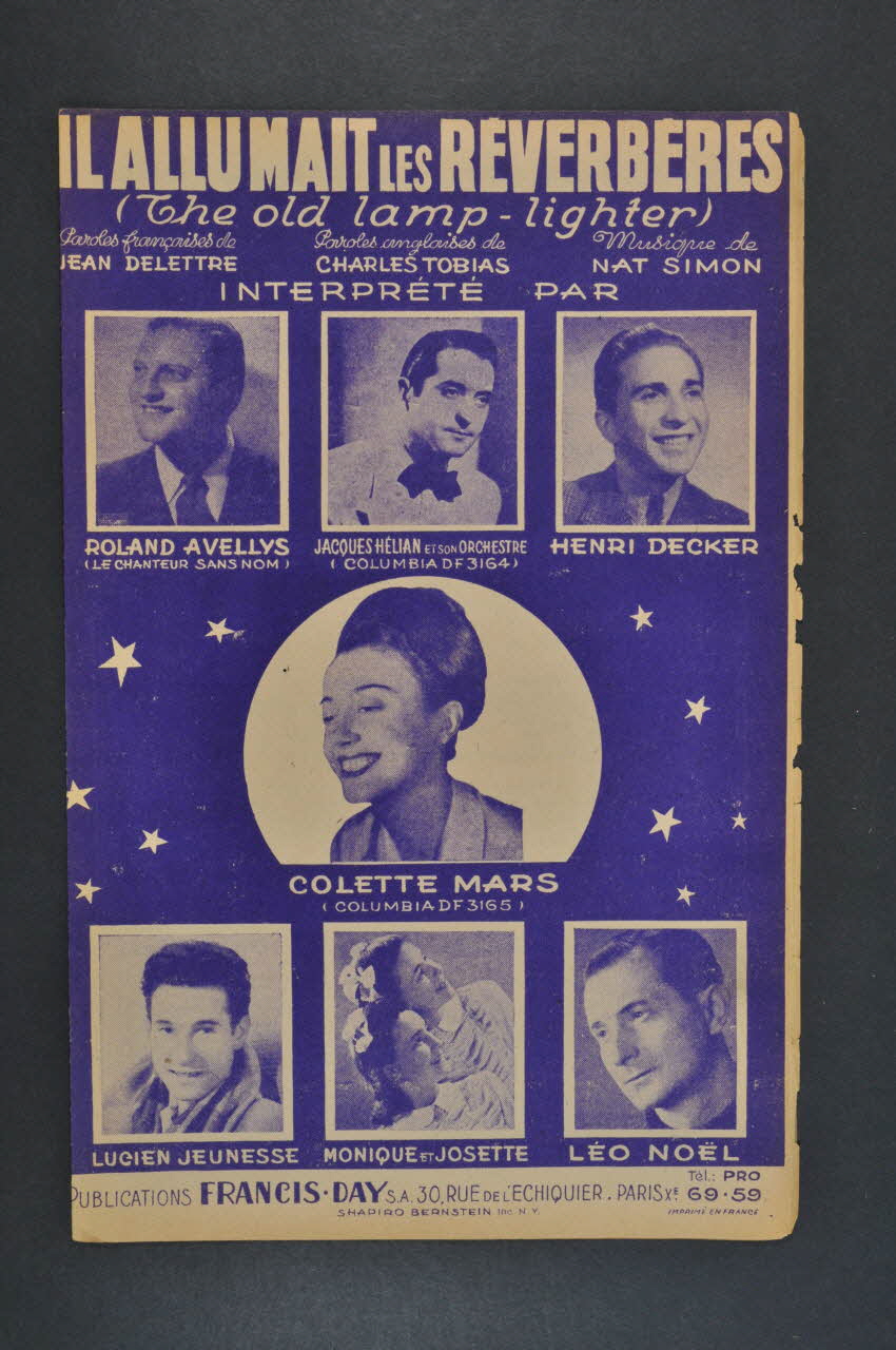 partition de musique petit format 1969.88.767 Photo Mucem