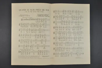 partition de musique petit format 1969.88.769 Photo Mucem