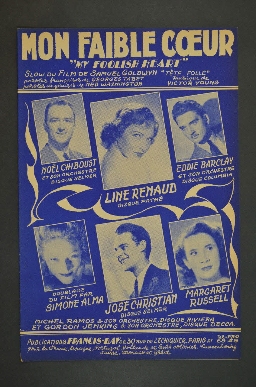 chanson petit format 1969.88.780 Photo Mucem