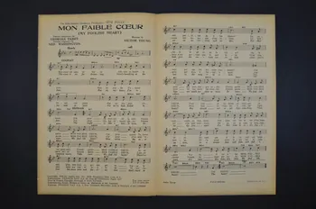 chanson petit format 1969.88.780 Photo Mucem