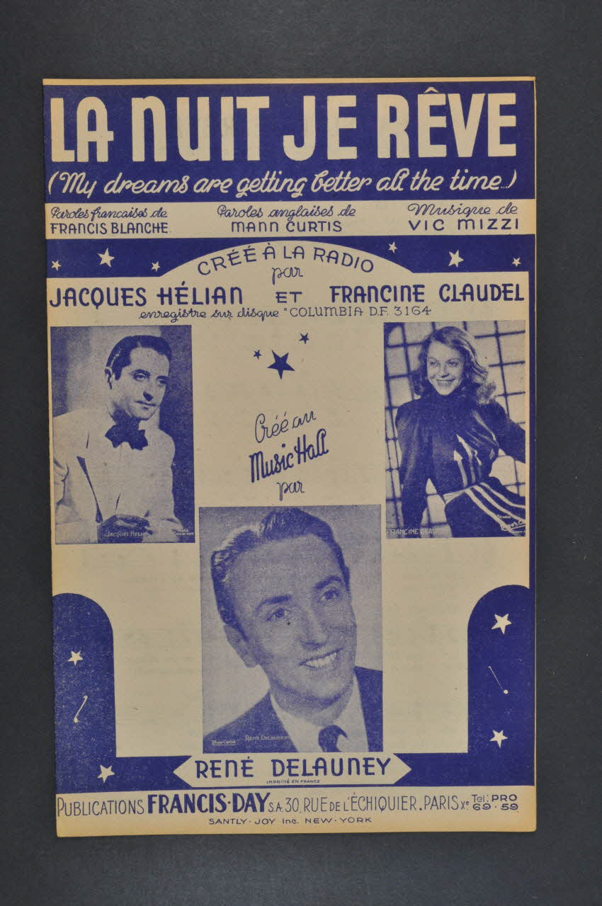 partition de musique petit format 1969.88.783 Photo Mucem