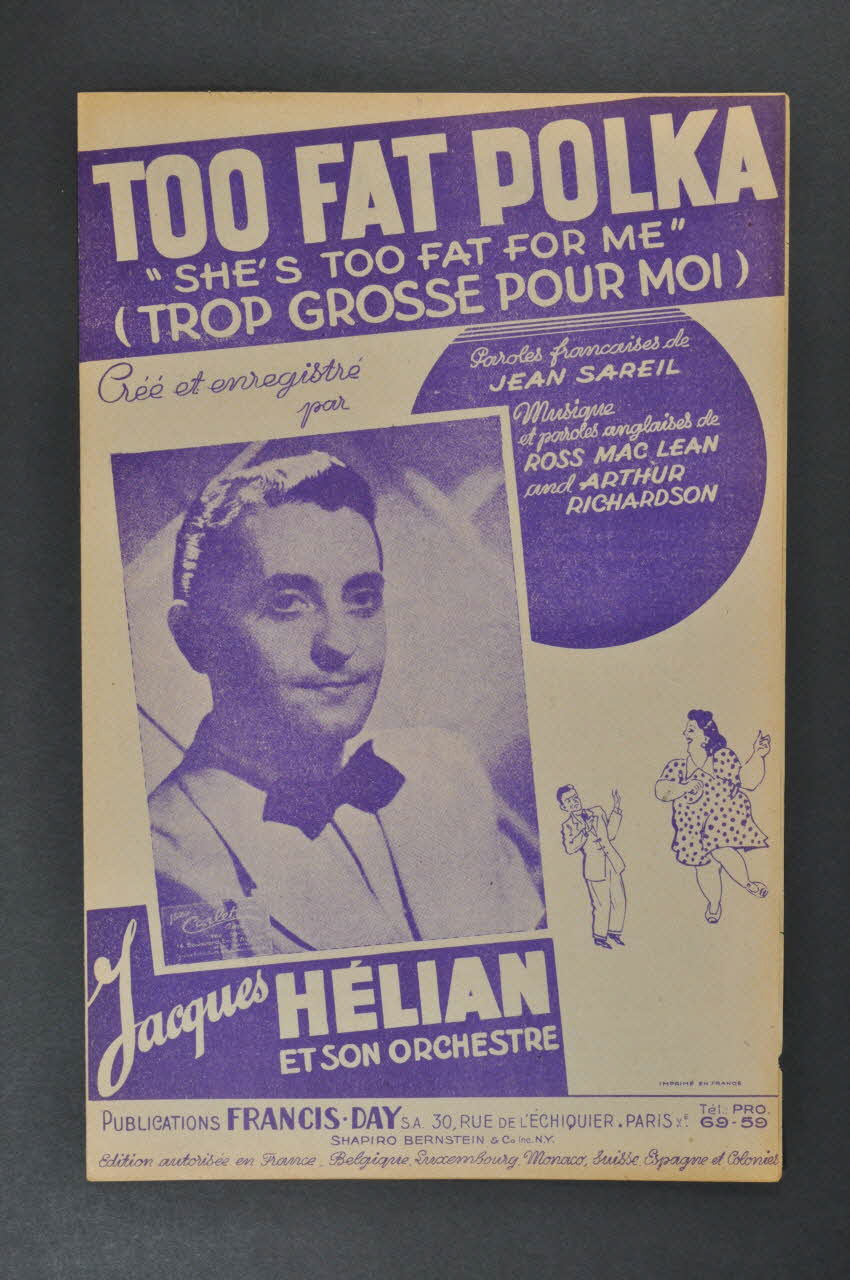 partition de musique petit format 1969.88.802 Photo Mucem