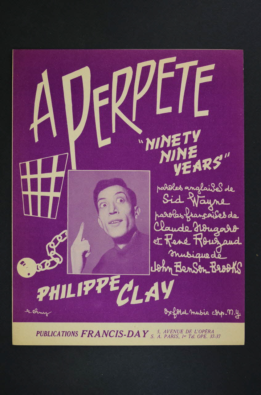 chanson petit format 1969.88.814 Photo Mucem