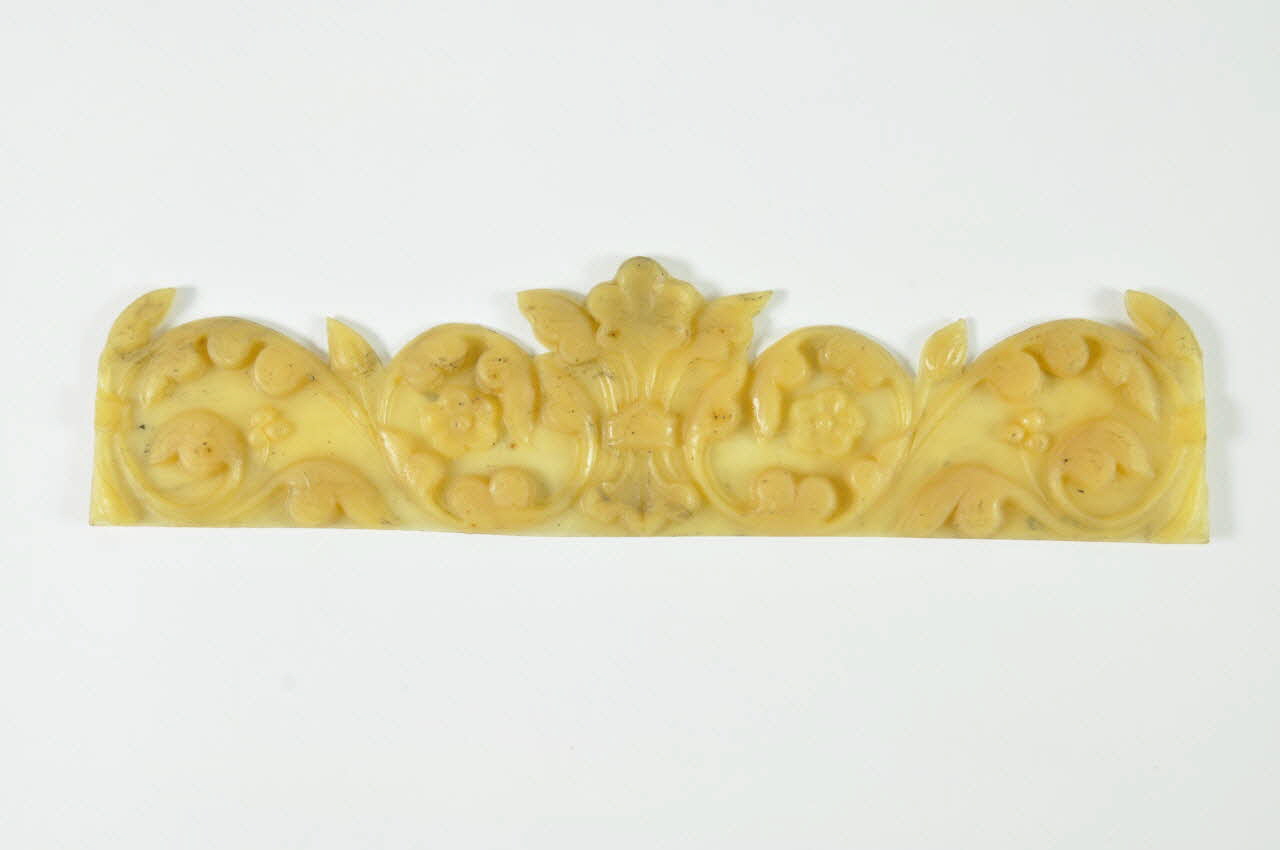 Fonderie Bollée PLAQUE DE CIRE Centre, France 1971 1971.53.59 Photo Mucem