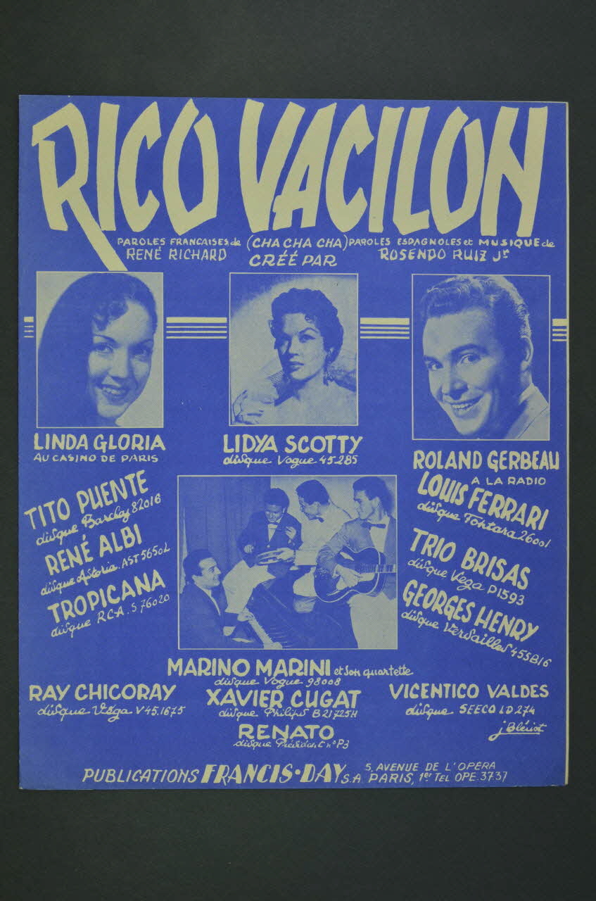 partition de musique petit format 1969.88.836 Photo Mucem