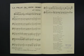 Marc Fontenoy ; Annie Cordy ; Paul Beuscher, Editions chanson petit format 1953 1969.88.84 Photo Mucem
