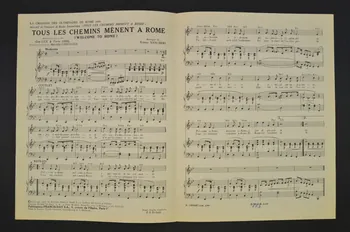 partition de musique petit format 1969.88.844  Photo Mucem