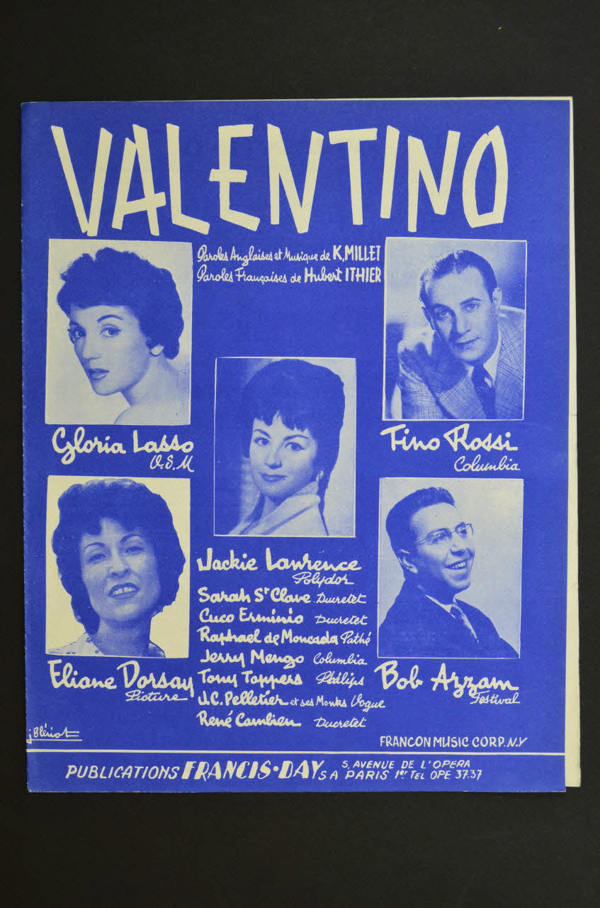 chanson petit format 1969.88.845 Photo Mucem