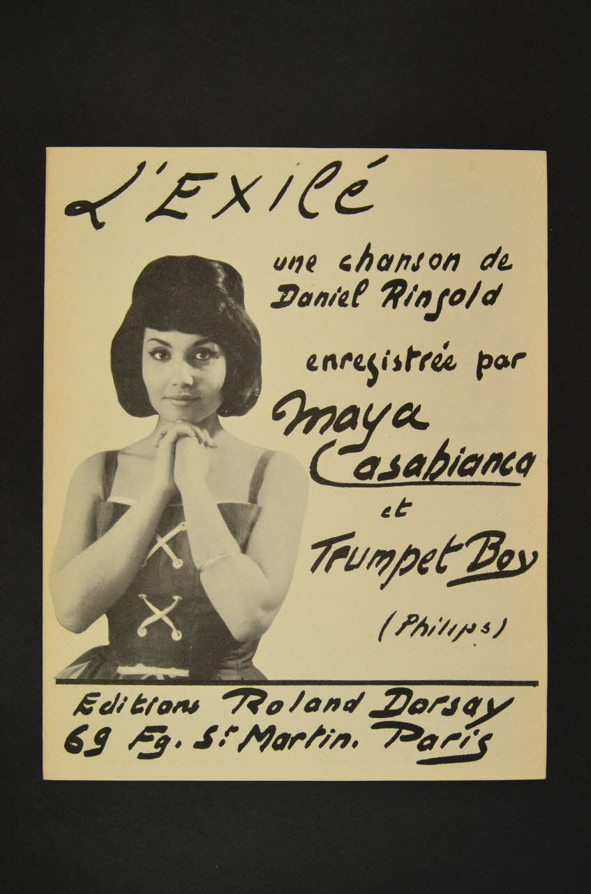 chanson petit format 1969.88.853 Photo Mucem