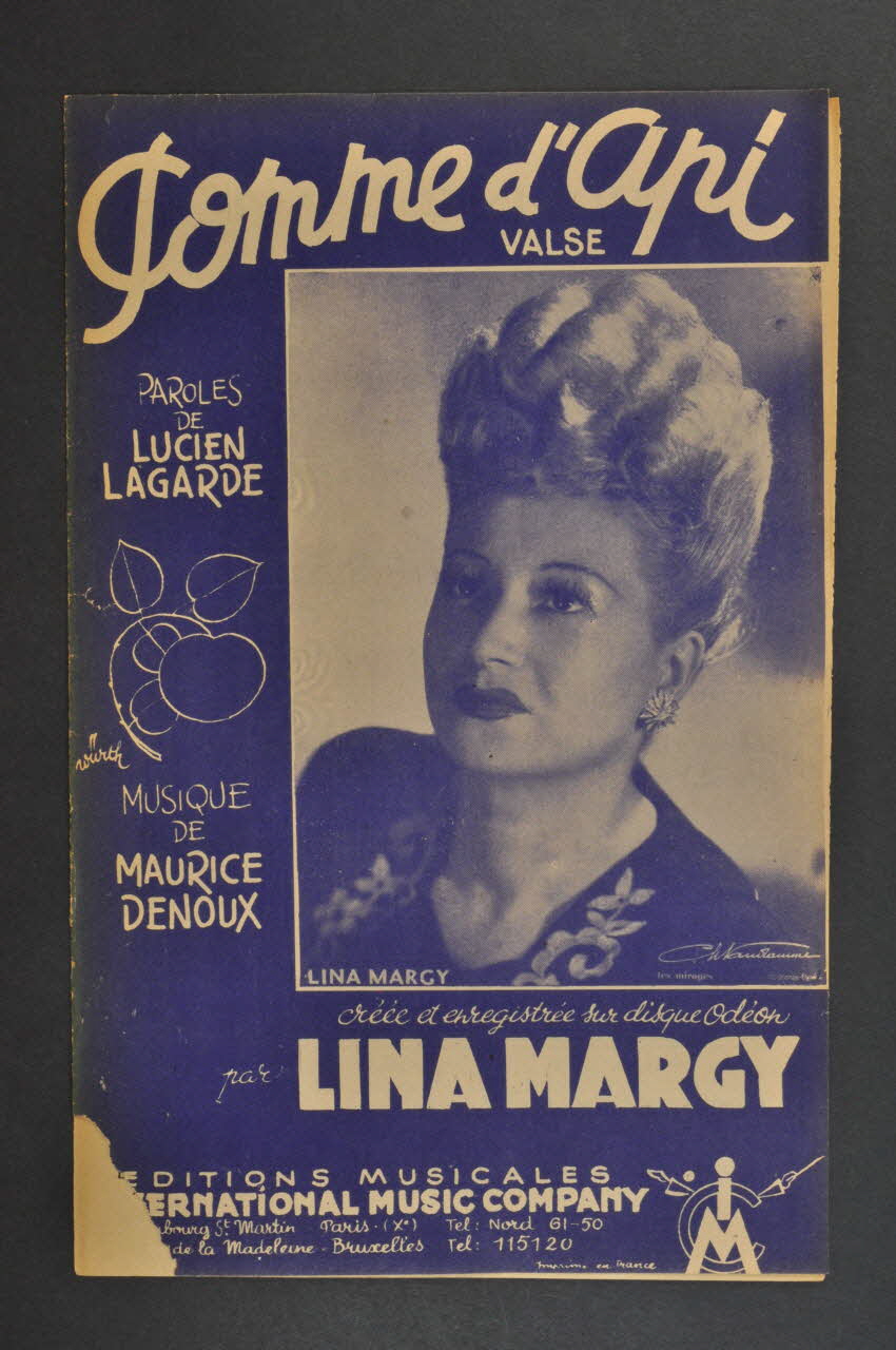 partition de musique petit format 1969.88.858 Photo Mucem